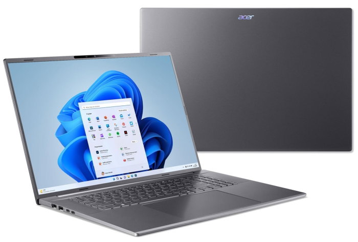 Acer Aspire 18 AI Core Ultra 7-355 16GB 512GB Gris