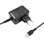 Qoltec Cargador 45W para Lenovo con Slim tip + pin