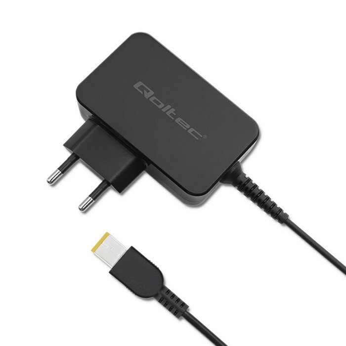 Qoltec Cargador 45W para Lenovo con Slim tip + pin