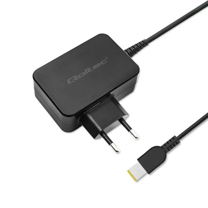 Qoltec Cargador 45W para Lenovo con Slim tip + pin