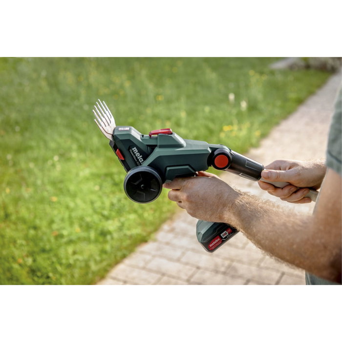Metabo PowerMaxx SGS 12 Q Tijeras Inalámbricas para Arbustos y Césped