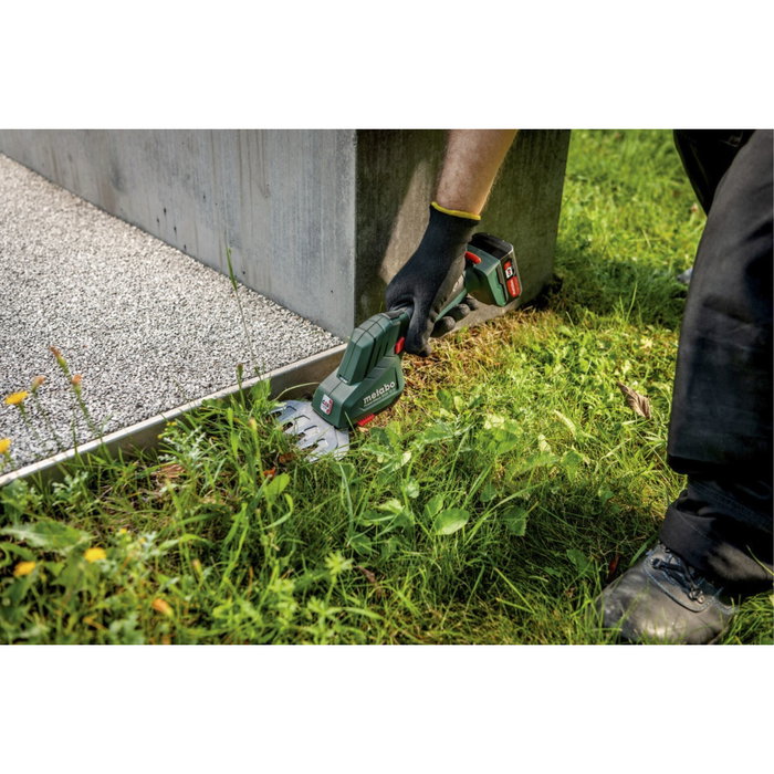 Metabo PowerMaxx SGS 12 Q Tijeras Inalámbricas para Arbustos y Césped