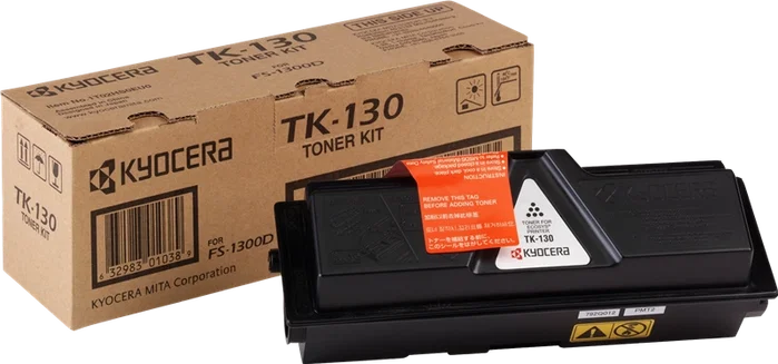 Kyocera TK-130 Cartucho de tóner Negro Kyocera TK-130 Cartucho de tóner Negro