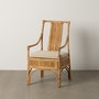 Sillón Natural Ratán Decoración 54 X 65 X 96 cm