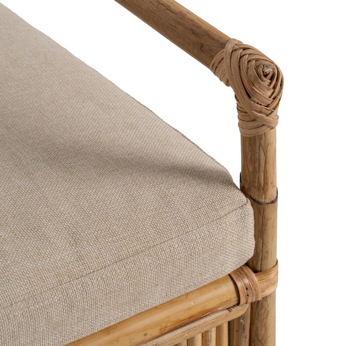 Sillón Natural Ratán Decoración 54 X 65 X 96 cm