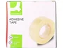 Q-connect Cinta Adhesiva Transparente para Embalaje, 33 m x 19 mm, 1 Unidad en Bolsa Encelofanada