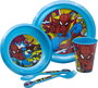 Set de Menaje Infantil Spider-Man CZ11313 Plástico (5 Piezas)