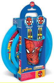 Set de Menaje Infantil Spider-Man CZ11313 Plástico (5 Piezas)