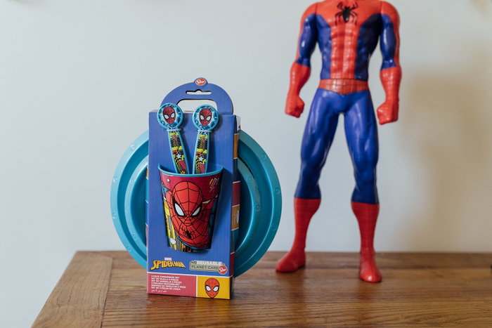 Licensing Set de comida de 5 piezas Spiderman en caja de regalo