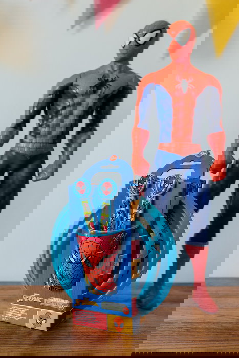 Set de Menaje Infantil Spider-Man CZ11313 Plástico (5 Piezas)