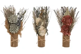 DKD Home Decor Ramo de Flores Secas Surtido 20x12x35 cm