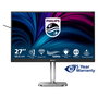 Philips 27B2N4500/00 Monitor 27" Quad HD IPS 120Hz USB HUB Altavoces Ajuste de Altura Giratorio HDMI DP