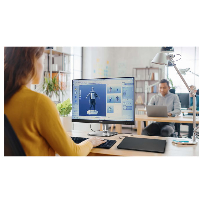 Philips 27B2N4500/00 Monitor 27" Quad HD IPS 120Hz USB HUB Altavoces Ajuste de Altura Giratorio HDMI DP Philips 27B2N4500/00 Monitor 27" Quad HD IPS 120Hz USB HUB Altavoces Ajuste de Altura Giratorio HDMI DP