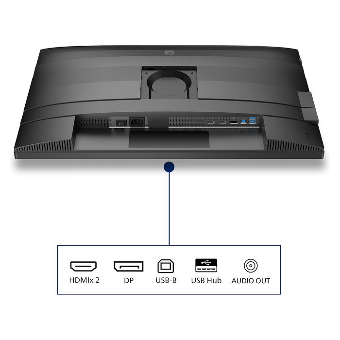 Philips 27B2N4500/00 Monitor 27" Quad HD IPS 120Hz USB HUB Altavoces Ajuste de Altura Giratorio HDMI DP Philips 27B2N4500/00 Monitor 27" Quad HD IPS 120Hz USB HUB Altavoces Ajuste de Altura Giratorio HDMI DP