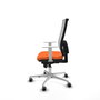 PIQUERAS Y CRESPO Silla de oficina Horna Naranja y Blanco
