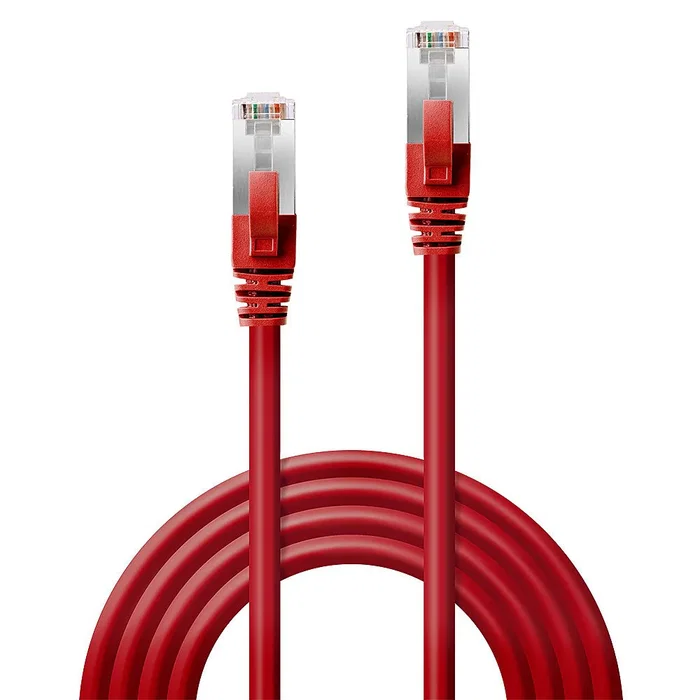 Lindy Cable de Red Cat6 S/FTP (S-STP) Premium Rojo 5 Metros - Ref. 45625