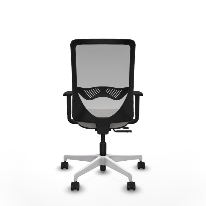 PIQUERAS Y CRESPO Silla de oficina Zulema con mecanismo Sincro/Traslack, Blanco y Gris PIQUERAS Y CRESPO Silla de oficina Zulema con mecanismo Sincro/Traslack, Blanco y Gris