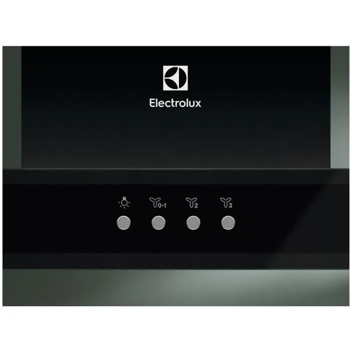 Electrolux LFT426K Campana Extractora Decorativa, 59.8 x 45 x 67.8 cm, Color Negro, Modelo ELE7333394072012 Electrolux LFT426K Campana Extractora Decorativa, 59.8 x 45 x 67.8 cm, Color Negro, Modelo ELE7333394072012