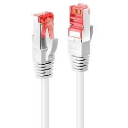 Lindy 47796 Cable de Red Ethernet Cat6 S/FTP (S-STP) RJ45 Macho a RJ45 Macho, 5 Metros, Blanco