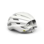 Met Absolute White MIPS Casco Carrera Unisexo Talla M Blanco Puro