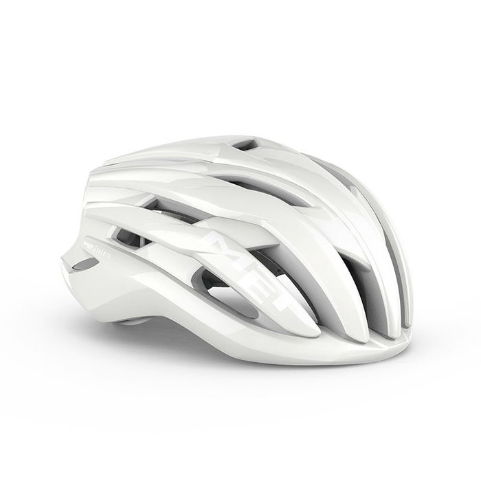 Met Absolute White MIPS Casco Carrera Unisexo Talla M Blanco Puro Met Absolute White MIPS Casco Carrera Unisexo Talla M Blanco Puro