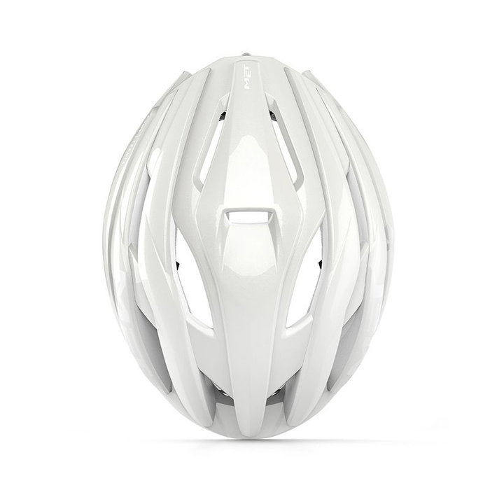 Met Absolute White MIPS Casco Carrera Unisexo Talla M Blanco Puro Met Absolute White MIPS Casco Carrera Unisexo Talla M Blanco Puro