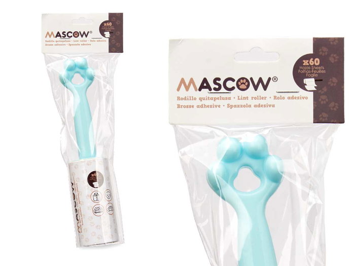 Mascow Rollo Quitapelusa Mascota 60 Hojas Surtido 22.5 x 10 cm (Set de 24) Mascow Rollo Quitapelusa Mascota 60 Hojas Surtido 22.5 x 10 cm (Set de 24)