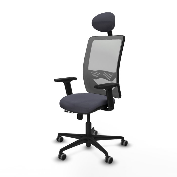 PIQUERAS Y CRESPO Silla de oficina Zulema con mecanismo Sincro/Traslack, Gris PIQUERAS Y CRESPO Silla de oficina Zulema con mecanismo Sincro/Traslack, Gris