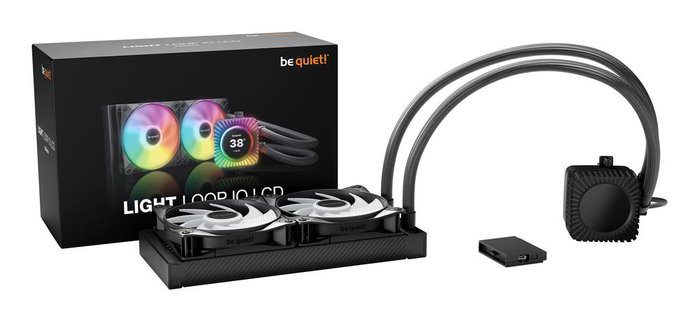 be quiet! Light Loop IO LCD 240mm Negro