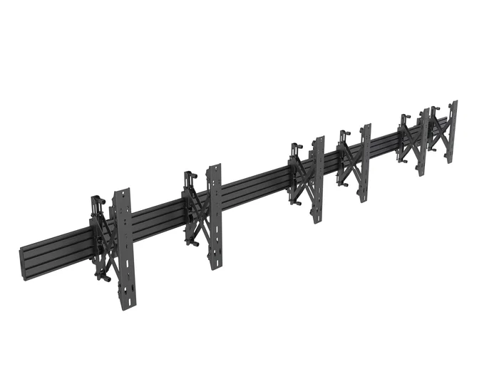 EQUIP Soporte de pared modular 37-65 con Push-In Pop-Out Negro