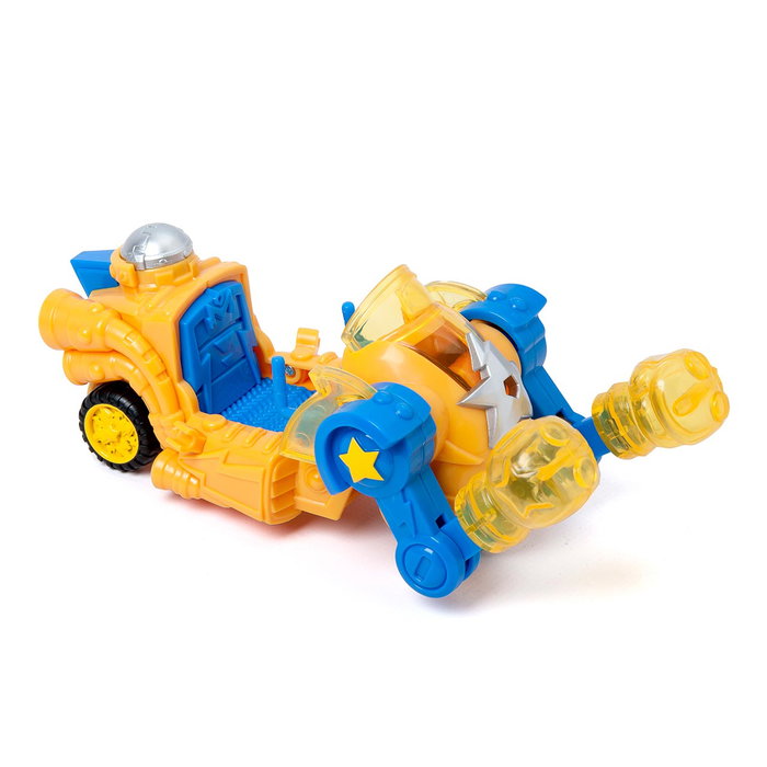 Superthings Vehiculo Combate Kazoom P.Combat Vehicle Multy Pstsp116In220 con Figura Multy Exclusiva y Accesorios
