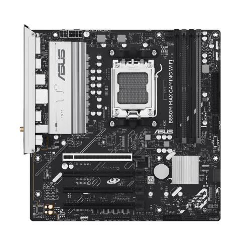 ASUS B850M MAX GAMING WIFI micro ATX con socket AM5 y DDR5