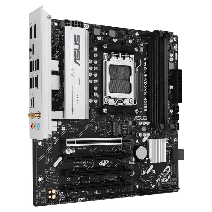 ASUS B850M MAX GAMING WIFI micro ATX ASUS B850M MAX GAMING WIFI micro ATX