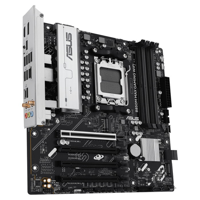 ASUS B850M MAX GAMING WIFI micro ATX ASUS B850M MAX GAMING WIFI micro ATX