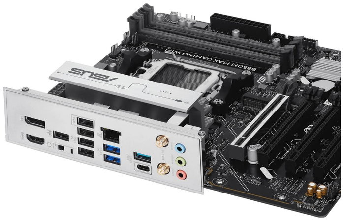 ASUS B850M MAX GAMING WIFI micro ATX con socket AM5 y DDR5