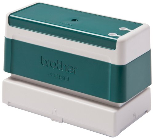 Brother Sello entintado automático 90x40 mm verde (Pack 6)