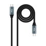 Nanocable Cable Usb Tipo C 3M 20Gbps 100W 4K/60Hz USB-C/M-USB-C/M