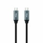 Nanocable 10.01.4303 Cable USB-C a USB-C 3m 20Gbps 100W 4K/60Hz Gris y Negro