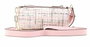 Guess Manhattan Bolso bandolera de tela Tweed rosa