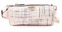 Guess Manhattan Bolso bandolera de tela Tweed rosa