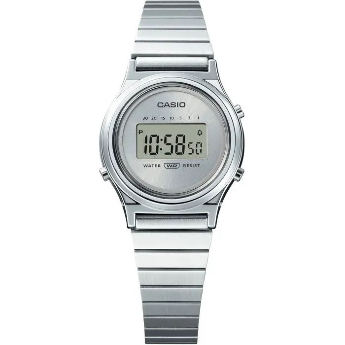 Casio Reloj Digital de Cuarzo Unisex modelo LA700WE - Color Blanco