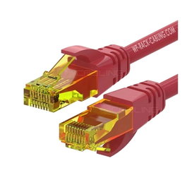 WP Cable de red Cat.6A U-UTP 1 m Rojo
