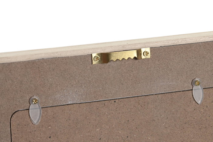 DKD Home Decor Marco Foto Baby Patito Lindo 23 Rosa Azul 1.5 x 17.5 x 22.5 cm (6 Unidades)