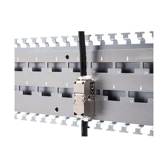 DeLOCK 88198 Conector de red LSA a LSA Cat.6A STP sin herramientas
