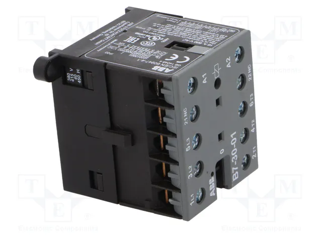ABB Contactor B7 3-polar 12A 380-415VAC ABB Contactor B7 3-polar 12A 380-415VAC
