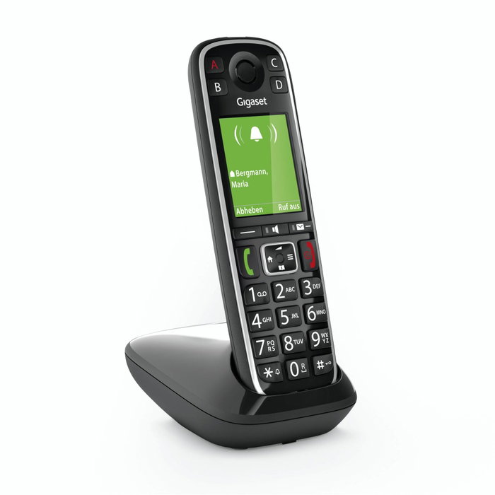 Gigaset E720 Teléfono DECT/analógico Negro