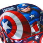 Karactermania Mochila 3D Capitán América Patriot, Mochila Preescolar con Relieve Frontal y Bolsillo Lateral, Multicolor, 26 x 11 x 31 cm