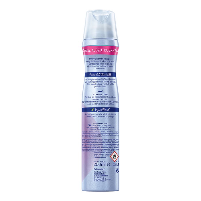 NIVEA Styling Spray Extra Strong 250 ml NIVEA Styling Spray Extra Strong 250 ml