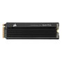 Corsair MP600 PRO LPX NVMe SSD 2TB M.2 2280 PCIe Gen4 x4 con Disipador - 7100MB/s Lectura, 6800MB/s Escritura - 3D TLC NAND