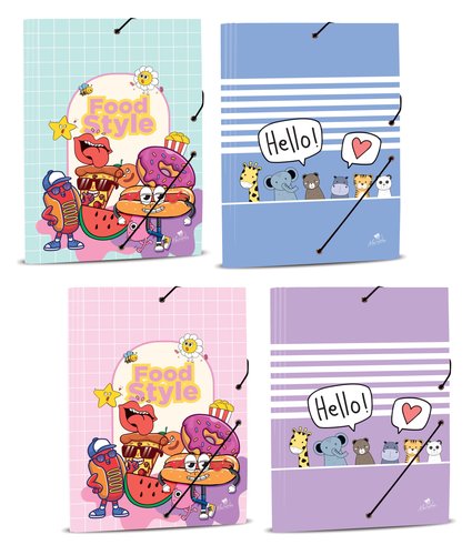 Mariola Carpeta con Gomas y Solapas Folio 34x26cm Diseños Surtidos Cole Nº3 Mariola Carpeta con Gomas y Solapas Folio 34x26cm Diseños Surtidos Cole Nº3
